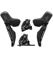Shimano 105 Di2 ST-R7170 Hidrolik Disk Ön&Arka Vites Fren Seti 2x12V (Siyah)