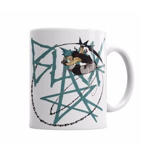 Black Star Kupa Bardak Porselen