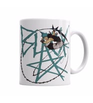 Black Star Kupa Bardak Porselen