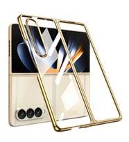 Galaxy Z Fold 4 Kılıf Zore Full Camlı Kıpta Kapak
