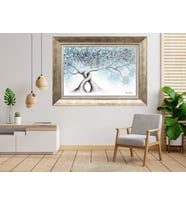 Gümüş Çerçeveli Tablo nb1349