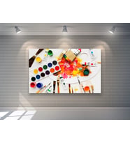 Kırtasiye, Boyalar Kanvas Tablo 50x70cm ZK027 (Karışık)