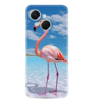 Spark Go 1 2025 Kılıf Boutique Baskılı Resimli Okaynus ve Flamingo Pcode -093