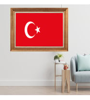 Altın Varaklı Çerçeveli Paspartulu  Tablo fty759 (Gold)