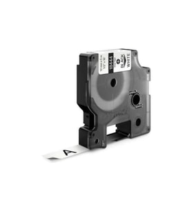 Dymo Rhino Pro Etiketi Renkli Vinil 12 MMx5.5 MT Beyaz Üzerine Siyah 18444 (Karışık)
