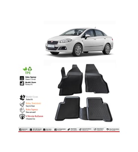Fiat Linea 2013 Model 4D Havuzlu Paspas