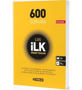 Hız 8. sınıf 600 Soruda Lgs İlk Dönem Tekrar