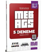 2026 MEB AGS Tüm Dersler Tamamı Çözümlü 5 Deneme Retro Yayıncılık