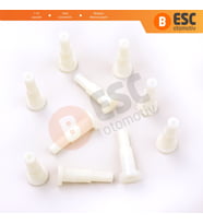 10 Adet Cam Kriko İndirme Kaldırma Mekanizma Kablo Ucu Halat Dübeli Tip BCP028