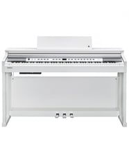 Kurzweil CUPP1-WH Dijital Piyano Mat Beyaz (Orta/Üst - Konsol Tipi) 88 Tuşlu Çekiç Aksiyonlu Klavye, Dahili Hoparlör, Şık Modern Tasarım