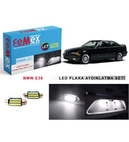Bmw E36 LED Plaka Aydınlatma Ampul Seti FEMEX Parlak Beyaz