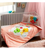 TAÇ FİSHER PRİCE BABY GİRL BEBEK NEVRESİM TAKIMI (Karışık)
