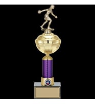ODAK KUPA - Figürlü Kupalar - Bowling Kadın Figürlü Kupalar FG-059 C - 40 cm