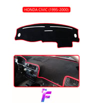 HONDA CIVIC (1995-2000) Uyumlu Torpido Örtüsü Yansıma Önleyici Kolay Montaj Tam Koruma F51