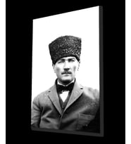 Atatürk Cam Tablo 4 mm Dayanıklı Temperli Cam