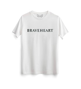 Braveheart Beyaz Çocuk Tshirt