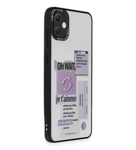 Newface Samsung Galaxy A05 Kılıf Mirror Desenli Kapak - Mirror - 4