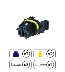 Radyatör Fan Soketi 4 Pin Kablosuz