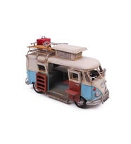 1404E-4238 DEKORATİF METAL MİNİBÜS BİBLO