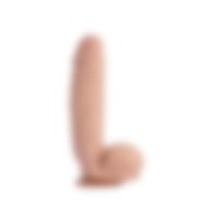 Konyax 21 cm Kıkırdaklı Gerçekli Dildo