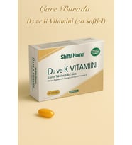 D3 + K2 Vitamini Softjel 1340 mg (30 Adet)