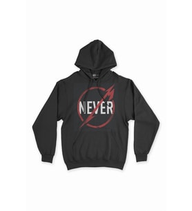 Metallica Through the Never Siyah Sweatshirt Hoodie