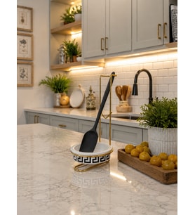 Kepçelik - Versa Desen Siyah Gold