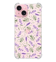 PrintiFy Apple iPhone 15 Uyumlu Water Color 3 Baskılı Şeffaf Köşe Korumalı Antişok Kılıf