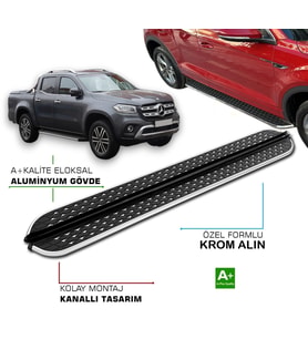 MERCEDES X-CLASS 2017 2018 2019 2020 2021 2022 2023 2024 2025 YAN BASAMAK