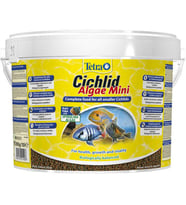 Tetra Cichlid Algae Mini Ciklet Balık Yemi 3.9kg 10 Litre