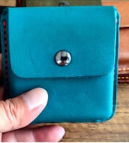 Sumerian wallet Deri Sigara Kılıfı Premium Pueblo Deri(Mavi)