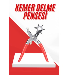 Kemer Delme Pensesi 6 Farklı Boyutta Kemer Delici Ev Deri Kemer