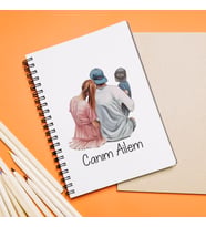 Canım Ailem Tasarımlı Defter