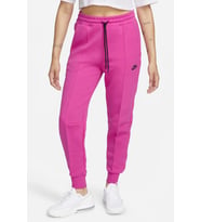 Nike Sportswear Tech Fleece Standart Fit Mid Rise Jogger Kadın Eşofman Altı Açık Yeşili