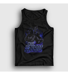 Presmono Unisex Siyah Noob Saibot Mortal Kombat Atlet 147303tt
