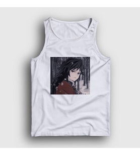 Presmono Unisex Beyaz Winter Giyu Tomioka Anime Demon Slayer Kimetsu No Yaiba Atlet 298858tt (Beyaz)