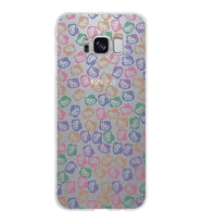 Samsung Galaxy S8 Kapak Hello Kitty Tasarımlı Şeffaf Silikon Kılıf