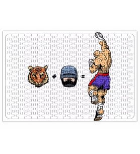 Tiger Robocop (2) Puzzle 240 Parça Yapboz