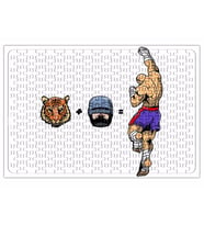 Tiger Robocop (2) Puzzle 240 Parça Yapboz