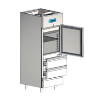 CSA Karacasan (304 Çelik) 700 Lt Dikey Çekmeceli Buzdolabı
