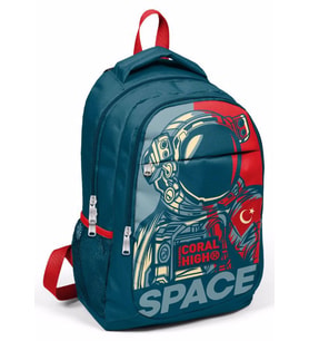 Coral High Astronot Erkek Çocuk İlkokul Ortaokul Sırt Çantası