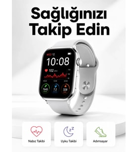 Yeni Nesil Akıllı Saat Adımsayar, Gps, Nabız Ölçer, Uyku Ve Sağlık Takibi (kopya)