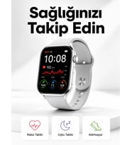 Yeni Nesil Akıllı Saat Adımsayar, Gps, Nabız Ölçer, Uyku Ve Sağlık Takibi (kopya)