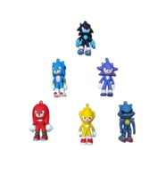 Süper Sonic The Hedgehog 6lı Set Kirpi Sonik Oyuncak 6 Adet Figür 7 cm
