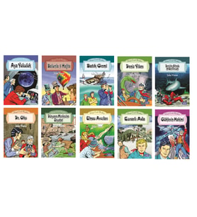 Jules Verne Serisi 1 (10 Kitap) (Karışık)