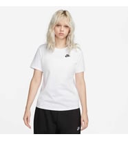 Nike W NSW CLUB SS TEE Beyaz Kadın T-Shirt DX7902-100