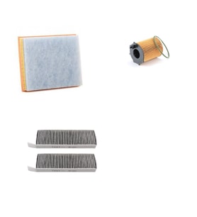 Bosch Filtre Bakım Seti Peugeot 3008 1.6 e-HDi 115 Beygir Dizel 2013-2015 Hava + Yağ F. + Polen Filtre Bosch