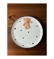 Teddy Bear 1 Adet Kabartma 21cm Tabak