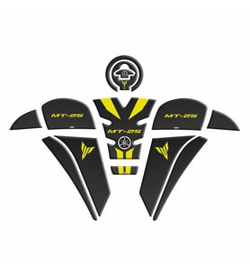 YAMAHA MT25 2020-2021 UYUMLU TANK PAD SET 009