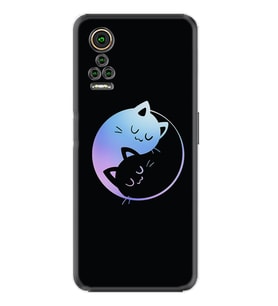 General Mobile GM 21 Pro GM 22 Pro Plus Kılıf Desemli Silikon Love Cats 1604